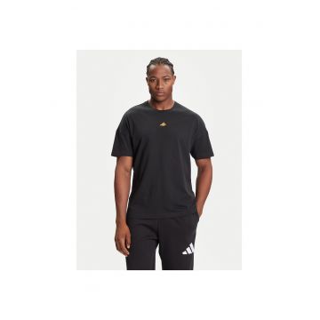 Tricou sport barbati -  negru - bumbac