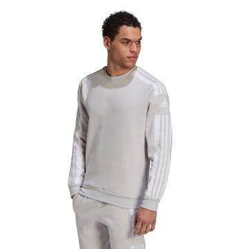 Bluza cu decolteu la baza gatului pentru fotbal Squadra 21 - Alb/Gri deschis