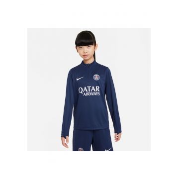 Bluza pentru copii  PSG Y Nk Df Academy PR Drill Topkesn - Bleumarin