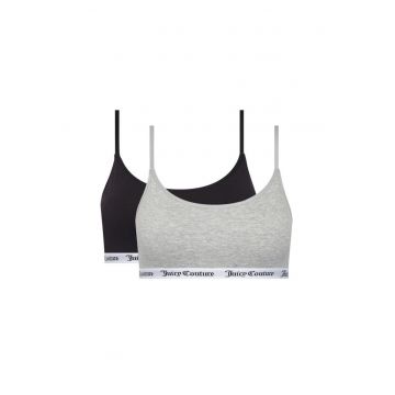 Bustiera sport dama -  Gri - Bumbac/Elastan JCTBT125973