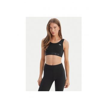 Bustiera sport dama -  negru - 74% poliester - 26% elastan -