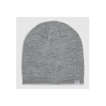 Caciula Beanie Unisex Grey Sportstyle  Material Acril - Marime Universala - Confortabila pentru Activitati Outdoor