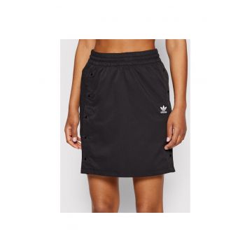 Fusta sport dama  trapezoidala - negru -