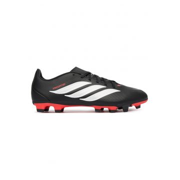 Ghete de fotbal barbat -  plastic - negru - material textil