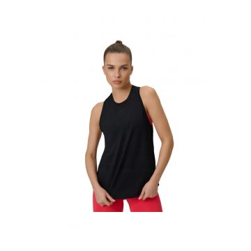 Maiou sport dama  Poliester - Negru - Negru