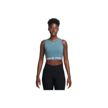 Maiou sport dama  Pro - Dri-FIT - uscare rapida - mulat - albastru - poliester/spandex