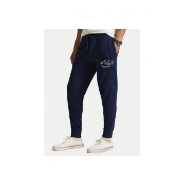 Pantaloni de trening barbati -  bleumarin - bumbac si poliester