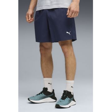 Pantaloni scurti cu talie elastica pentru antrenament Foundations - Bleumarin