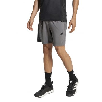 Pantaloni scurti pentru fitness We Bas - Gri