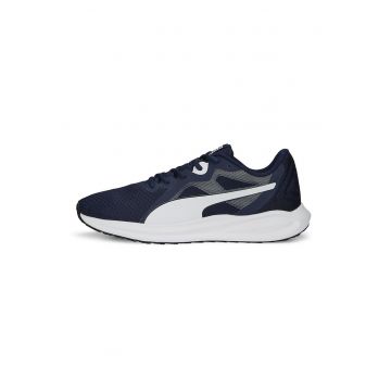 Pantofi cu garnituri de plasa pentru alergare Twitch Runner Fresh - Bleumarin