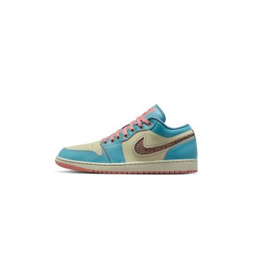 Pantofi sport  Air Jordan 1 Low SE - 65488 - Albastru