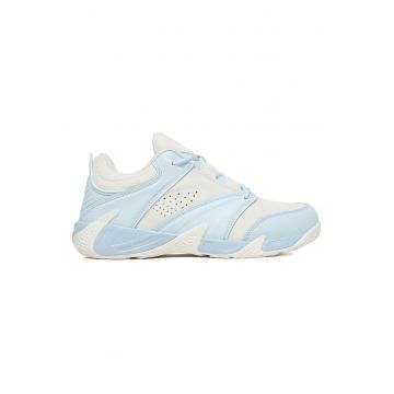 Pantofi sport  piele naturala - albastru - design universal - confortabil