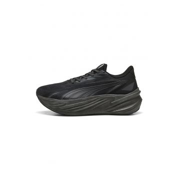 Pantofi wedge Maxima Pro cu garnituri sintetice pentru alergare - Negru