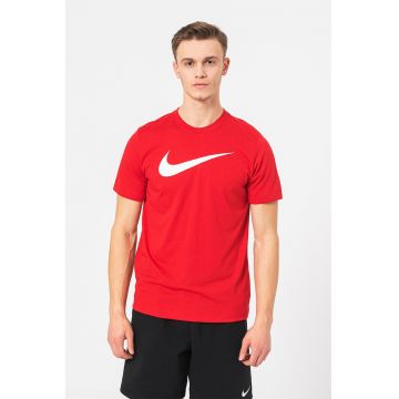 Tricou cu logo - pentru fotbal Park20 - Rosu/Alb