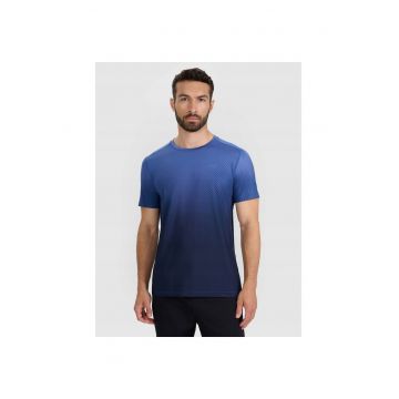 Tricou de antrenament -  bleumarin - uscare rapida - elastan