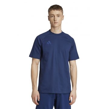 Tricou de bumbac pentru fotbal Tiro25 - Bleumarin