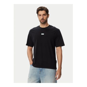 Tricou JACK &JONES Club Badge 60237 - Negru