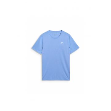Tricou sport barbati WSS25TFTSM1260-34S - 4F - Sintetic - Albastru -