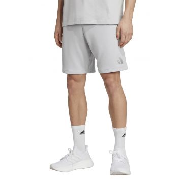 Pantaloni scurti cu buzunare laterale pentru fotbal - Gri deschis