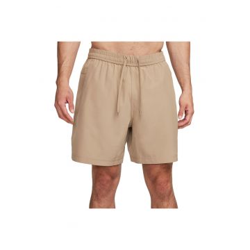 Pantaloni scurti  Form Dri-FIT DV9857 - uscare rapida - buzunare laterale - poliester - bej -
