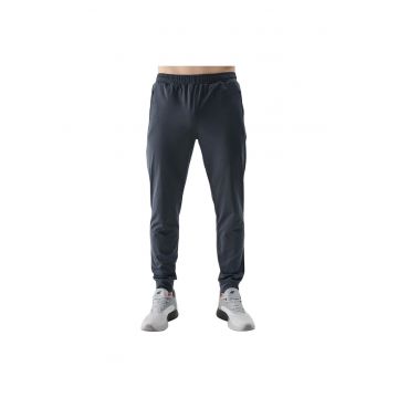 Pantaloni sport barbati  Adriano - talie ajustabila - poliester - bleumarin