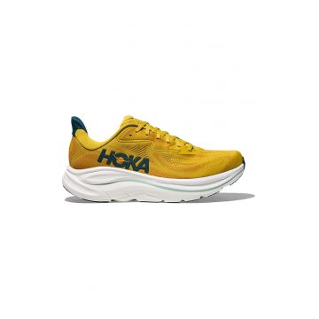 Pantofi Clifton 10 cu logo pentru alergare - Ocru