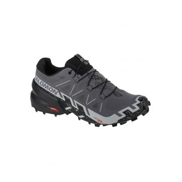 Pantofi cu logo pentru alergare Speedcross 6 Trail - Gri