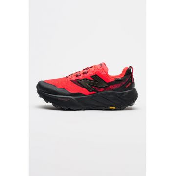 Pantofi Fresh Foam X Hierro v9 pentru alergare - Negru/Portocaliu mandarina