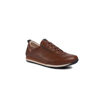 Pantofi sport barbati  Piele naturala - Maro