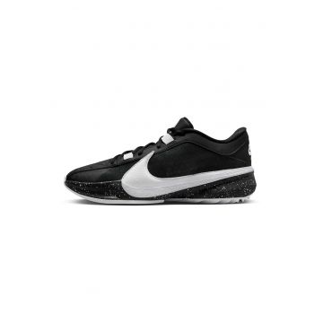Pantofi sport pentru baschet Zoom Freak 5 - Alb/Negru