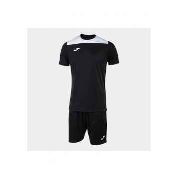 Set de fotbal din 2 piese -  Sintetic - Negru - Negru