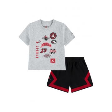 Set  Dynasty Patch Mesh 60279 - Negru/Gri