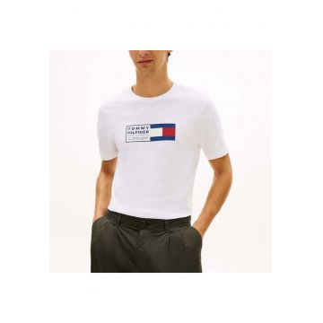 Tricou  BRAND LOVE TEXT BOX TEE-MW0MW42366-YBR
