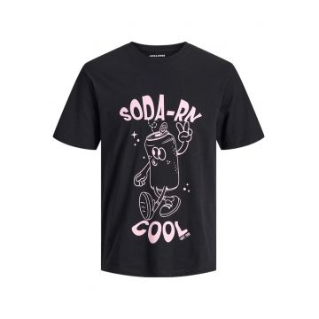 Tricou JACK &JONES Funny Fruit 61344 - Negru