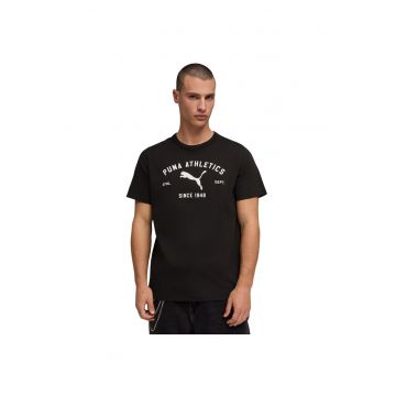 Tricou sport barbati  Class Graphic Tee - negru - croiala moderna