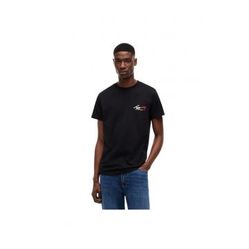 Tricou  TJM SLIM SIGN CHEST SS TEE EXT-DM0DM22538-BDS