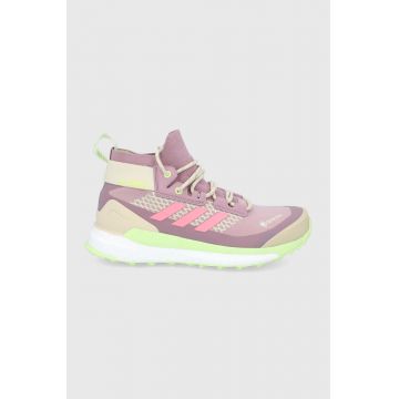 adidas TERREX pantofi free hiker femei, culoarea roz GW8698-MAGM/ARED