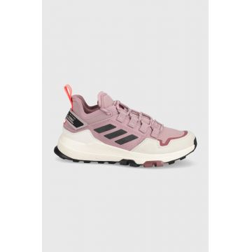 Adidas TERREX pantofi Hikster Low femei, culoarea roz