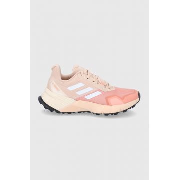 adidas TERREX pantofi Terrex Soulstride FY9257 femei, culoarea portocaliu