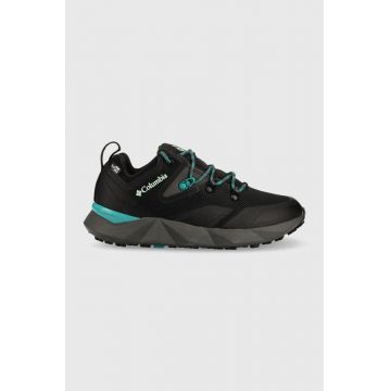 Columbia pantofi Facet 60 Low Outdry Waterproof femei, culoarea negru