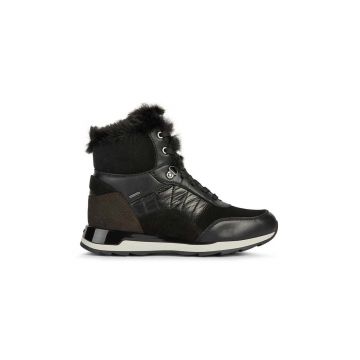 Geox cizme de iarna New Aneko B Abx culoarea negru