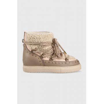 Inuikii Curly Rock Wedge culoarea bej