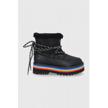 Kurt Geiger London Cizme de iarnă Toronto Rainbow culoarea negru