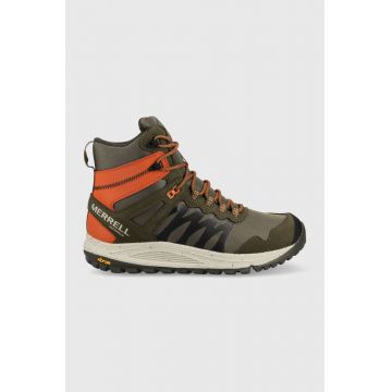 Merrell pantofi Nova barbati, culoarea verde, izolat