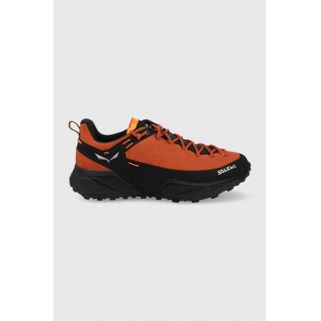 Salewa pantofi Dropline barbati, culoarea portocaliu