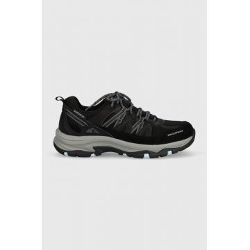 Skechers pantofi Trego-lookout Point femei, culoarea negru