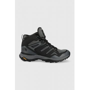 The North Face pantofi Hedgehog Mid barbati, culoarea gri