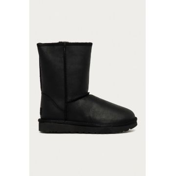 UGG - Bocanci de piele Classic Short