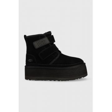 UGG cizme de iarnă W Neumel Platform, culoarea negru
