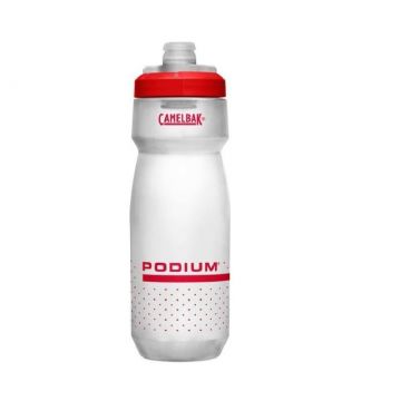 Bidon apa Camelbak Podium, 710ml, alb rosu